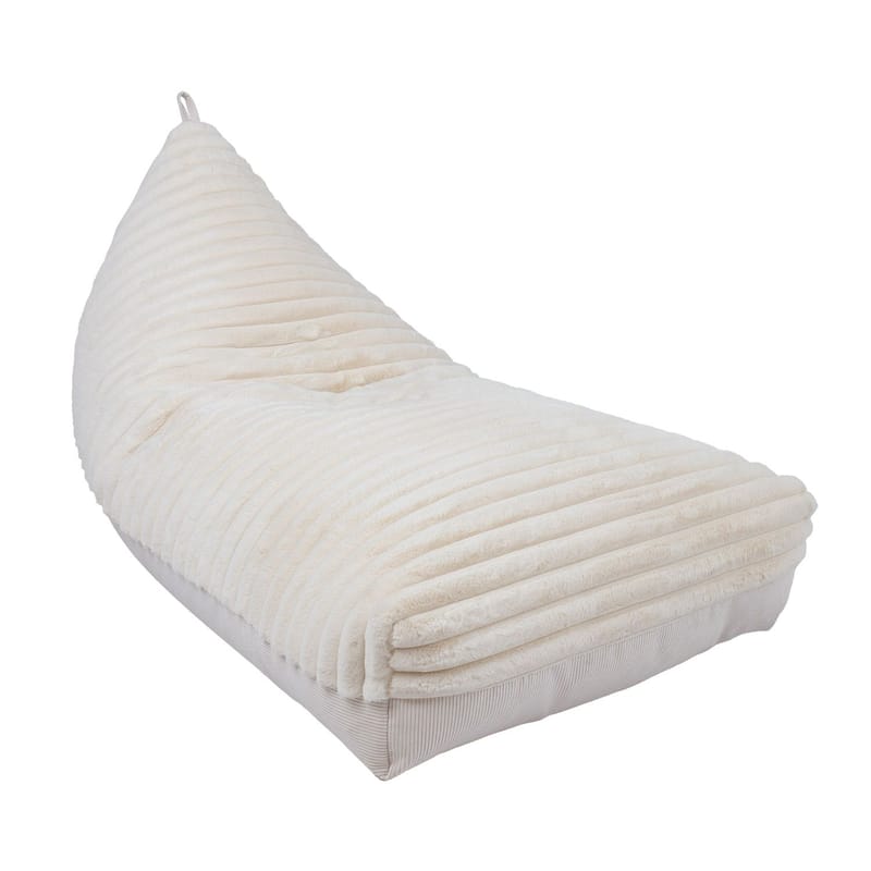 Sækkestol Tovin 130x80x20/70 cm, hvid