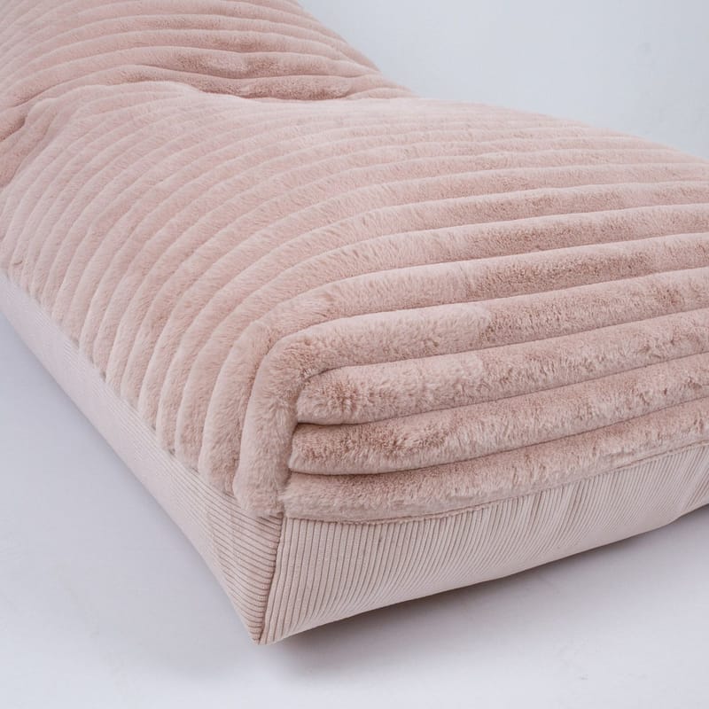 Sækkestol Tovin 130x80x20/70 cm - lyserød - Møbler - Stole & lænestole - Sækkestol