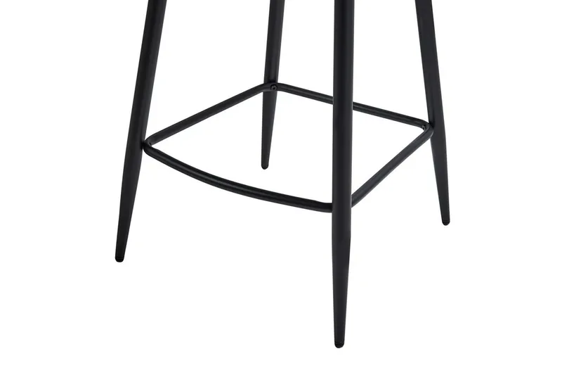 Sæt med 2 barstole Amity - Grøn, sort - Møbler - Stole & lænestole - Barstole