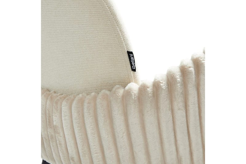 Sæt med 2 barstole Amity - Lys beige, sort - Møbler - Stole & lænestole - Barstole