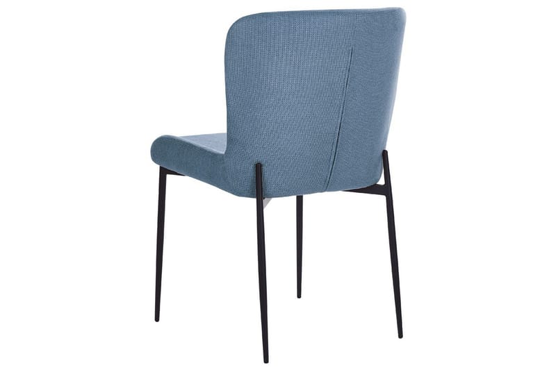 Sæt med 2 spiseborde Ada - Blå, sort - Møbler - Stole & lænestole - Spisebordsstole & køkkenstole