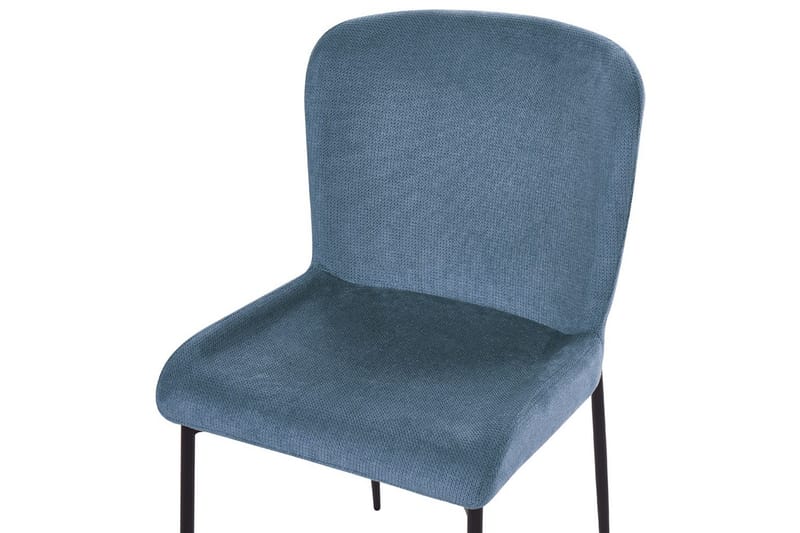 Sæt med 2 spiseborde Ada - Blå, sort - Møbler - Stole & lænestole - Spisebordsstole & køkkenstole