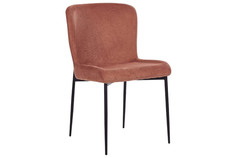 Sæt med 2 spiseborde Ada - Brun, Sort - Møbler - Stole & lænestole - Spisebordsstole & køkkenstole