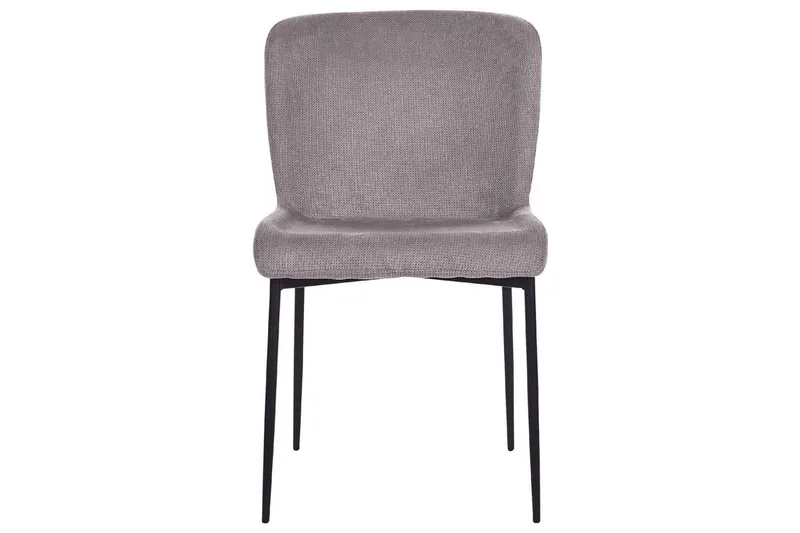 Sæt med 2 spiseborde Ada - Mørkegrå, sort - Møbler - Stole & lænestole - Spisebordsstole & køkkenstole