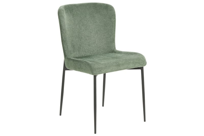 Sæt med 2 spiseborde Ada - Mørkegrøn, sort - Møbler - Stole & lænestole - Spisebordsstole & køkkenstole