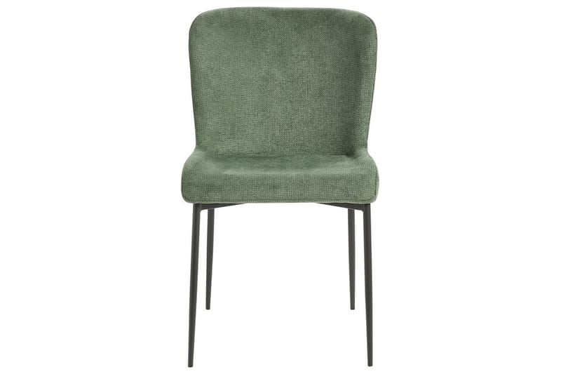 Sæt med 2 spiseborde Ada - Mørkegrøn, sort - Møbler - Stole & lænestole - Spisebordsstole & køkkenstole