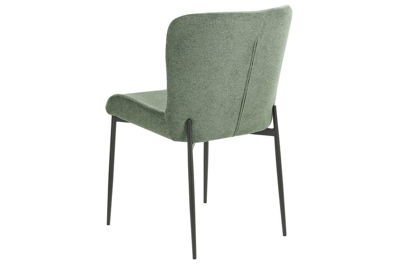 Sæt med 2 spiseborde Ada - Mørkegrøn, sort - Møbler - Stole & lænestole - Spisebordsstole & køkkenstole