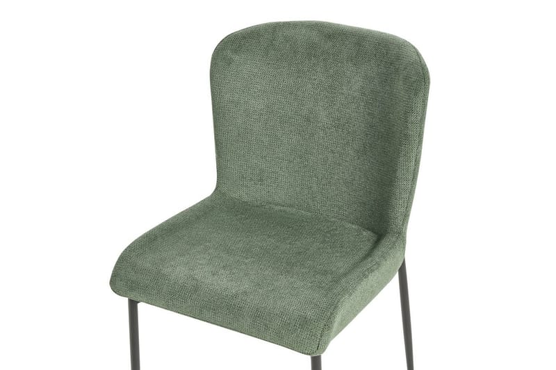 Sæt med 2 spiseborde Ada - Mørkegrøn, sort - Møbler - Stole & lænestole - Spisebordsstole & køkkenstole