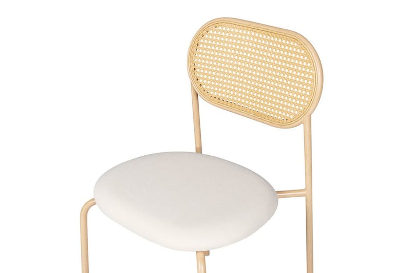 Sæt med 2 spiseborde Adaver - Lyst træ, beige - Møbler - Stole & lænestole - Spisebordsstole & køkkenstole