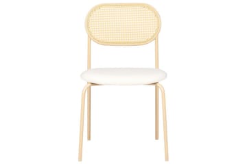 Sæt med 2 spiseborde Adaver - Lyst træ, beige - Møbler - Stole & lænestole - Spisebordsstole & køkkenstole