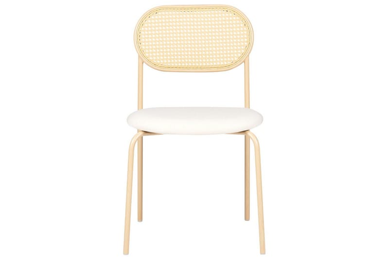 Sæt med 2 spiseborde Adaver - Lyst træ, beige - Møbler - Stole & lænestole - Spisebordsstole & køkkenstole