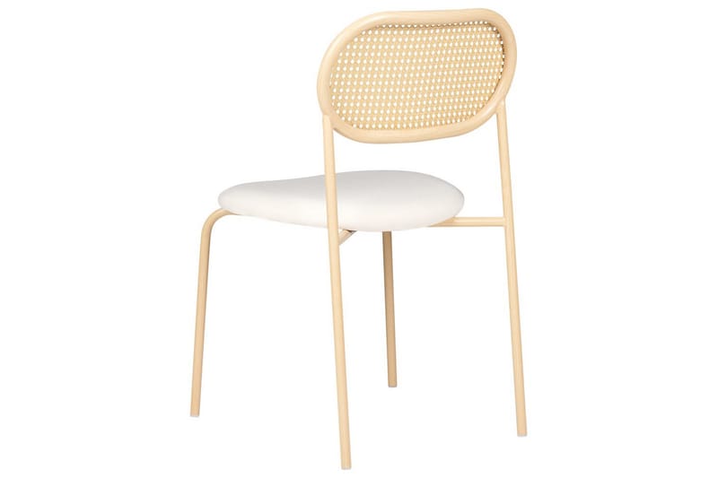 Sæt med 2 spiseborde Adaver - Lyst træ, beige - Møbler - Stole & lænestole - Spisebordsstole & køkkenstole