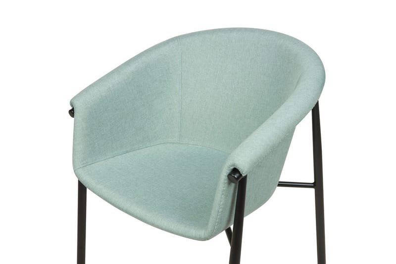 Sæt med 2 spiseborde Ames - Grøn, sort - Møbler - Stole & lænestole - Spisebordsstole & køkkenstole