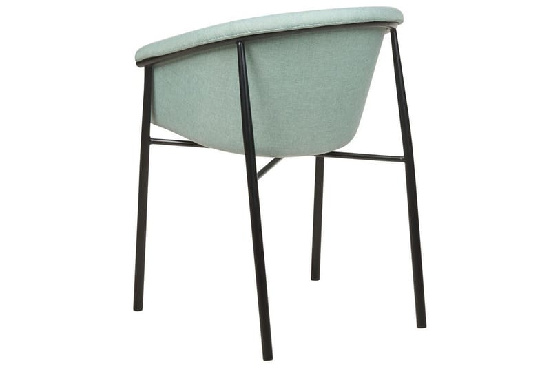 Sæt med 2 spiseborde Ames - Grøn, sort - Møbler - Stole & lænestole - Spisebordsstole & køkkenstole