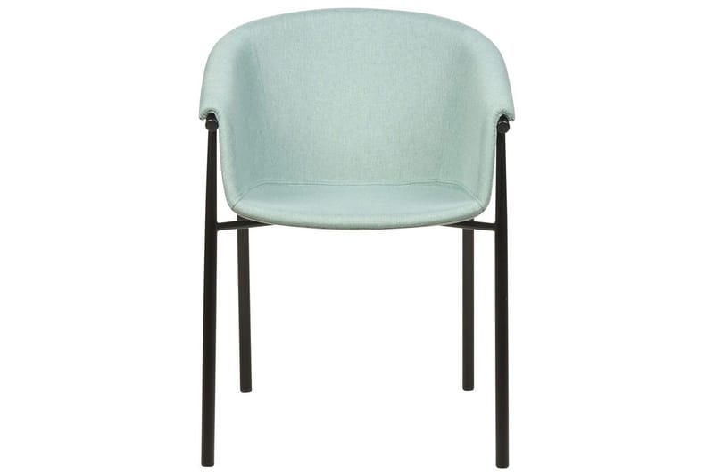 Sæt med 2 spiseborde Ames - Grøn, sort - Møbler - Stole & lænestole - Spisebordsstole & køkkenstole