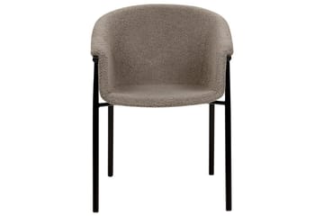 Sæt med 2 spiseborde Ames - Taupe, sort - Møbler - Stole & lænestole - Spisebordsstole & køkkenstole