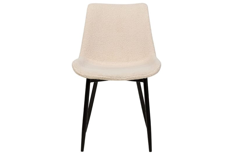 Sæt med 2 spiseborde Avilla - Beige, sort - Møbler - Stole & lænestole - Spisebordsstole & køkkenstole