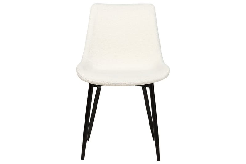 Sæt med 2 spiseborde Avilla - Hvid, Sort - Møbler - Stole & lænestole - Spisebordsstole & køkkenstole