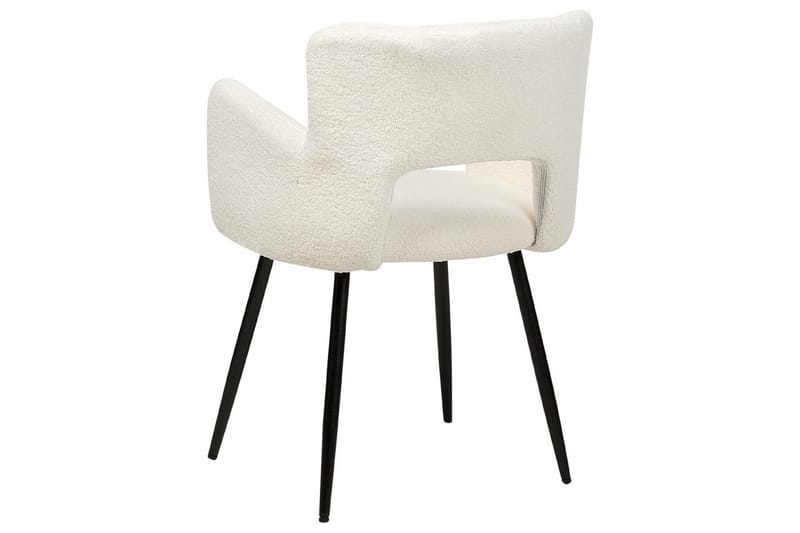 Sæt med 2 spiseborde Bouclé Sanilac - Møbler - Stole & lænestole - Spisebordsstole & køkkenstole