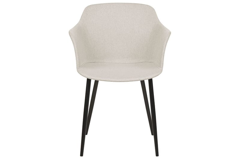 Sæt med 2 spiseborde Elim - Beige, sort - Møbler - Stole & lænestole - Spisebordsstole & køkkenstole