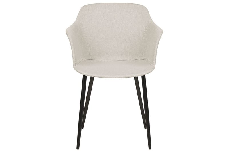 Sæt med 2 spiseborde Elim - Beige, sort - Møbler - Stole & lænestole - Spisebordsstole & køkkenstole