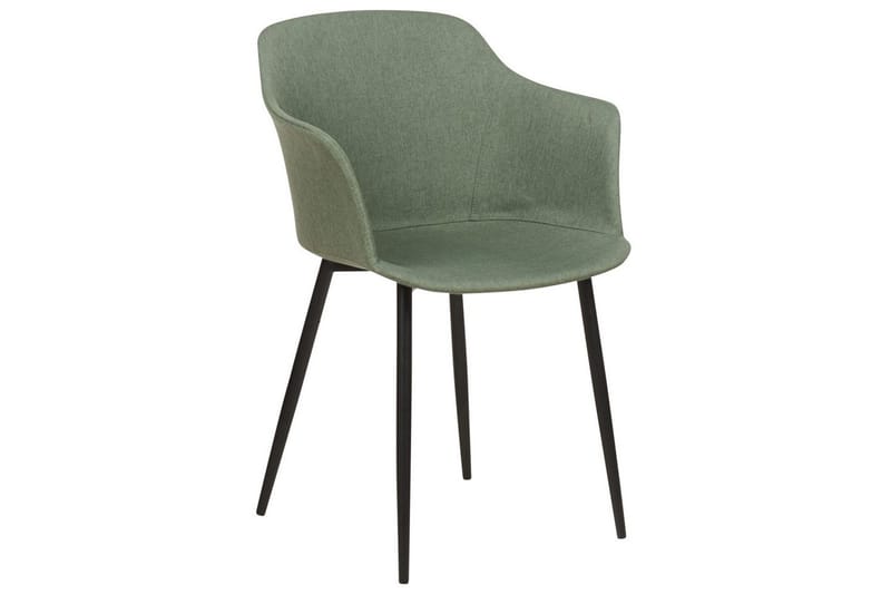 Sæt med 2 spiseborde Elim - Grøn, sort - Møbler - Stole & lænestole - Spisebordsstole & køkkenstole