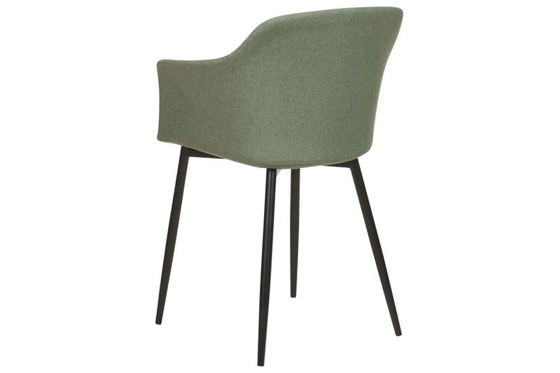 Sæt med 2 spiseborde Elim - Grøn, sort - Møbler - Stole & lænestole - Spisebordsstole & køkkenstole