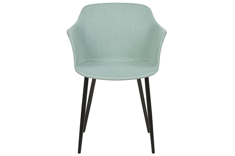 Sæt med 2 spiseborde Elim - Mintgrøn, Sort - Møbler - Stole & lænestole - Spisebordsstole & køkkenstole
