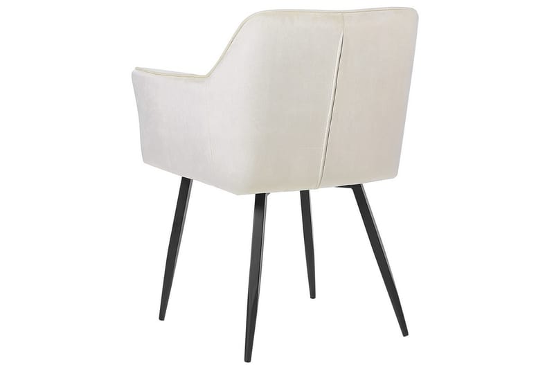 Sæt med 2 spiseborde Jasmin - Beige, sort - Møbler - Stole & lænestole - Spisebordsstole & køkkenstole