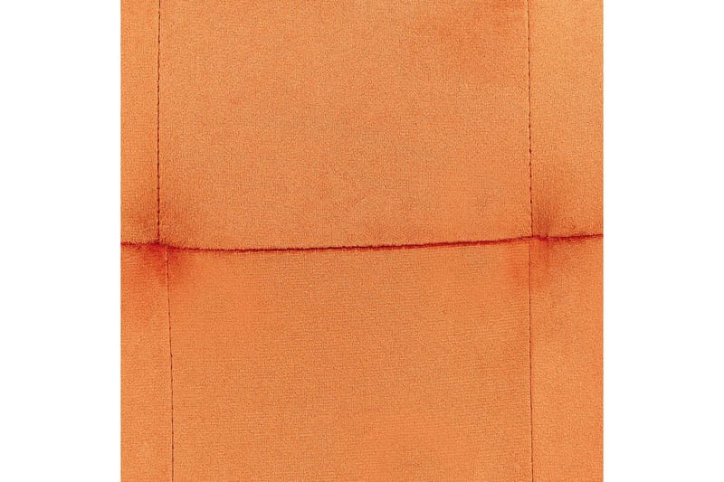 Sæt med 2 spiseborde Jasmin - Orange, sort - Møbler - Stole & lænestole - Spisebordsstole & køkkenstole