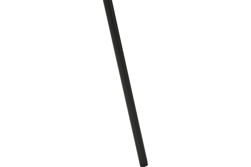 Sæt med 2 spiseborde Luana - Hvid, Sort/Bouclé - Møbler - Stole & lænestole - Spisebordsstole & køkkenstole