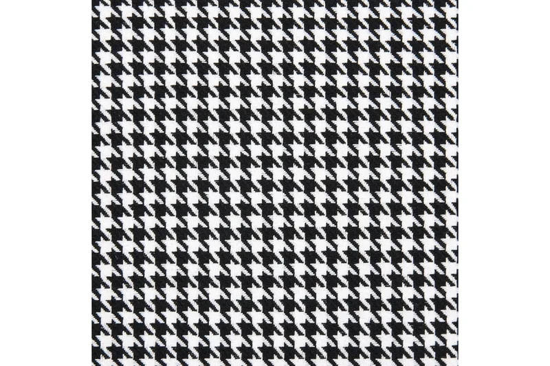 Sæt med 2 spiseborde Luana - Sort, Hvid/Polyester - Møbler - Stole & lænestole - Spisebordsstole & køkkenstole