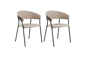 Sæt med 2 spiseborde Mariposa