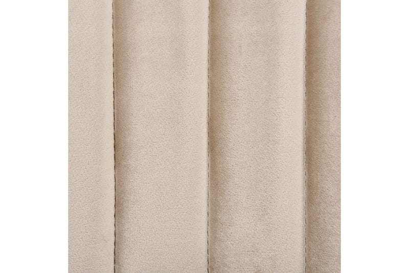 Sæt med 2 spiseborde Mariposa - Beige, sort/fløjl - Møbler - Stole & lænestole - Spisebordsstole & køkkenstole