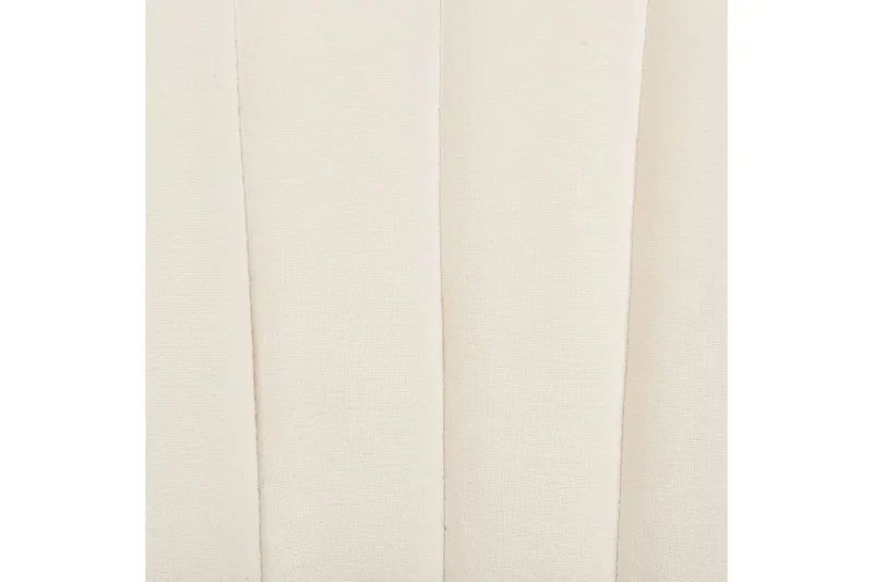 Sæt med 2 spiseborde Mariposa - Cremehvid, Sort/Fløjl - Møbler - Stole & lænestole - Spisebordsstole & køkkenstole