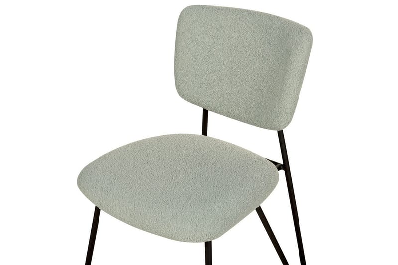 Sæt med 2 spiseborde Nelko - Grøn, sort - Møbler - Stole & lænestole - Spisebordsstole & køkkenstole