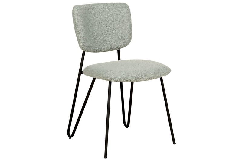 Sæt med 2 spiseborde Nelko - Grøn, sort - Møbler - Stole & lænestole - Spisebordsstole & køkkenstole