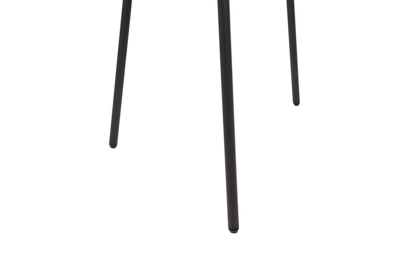 Sæt med 2 spisebordsstole Albee - Rosa, Sort - Møbler - Stole & lænestole - Spisebordsstole & køkkenstole