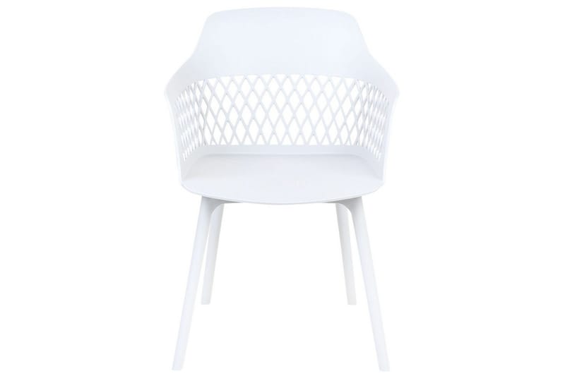 Sæt med 2 spisebordsstole Almira - Hvid - Møbler - Stole & lænestole - Spisebordsstole & køkkenstole