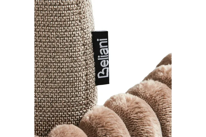 Sæt med 2 spisebordsstole Amity - Beige, sort, brun - Møbler - Stole & lænestole - Spisebordsstole & køkkenstole