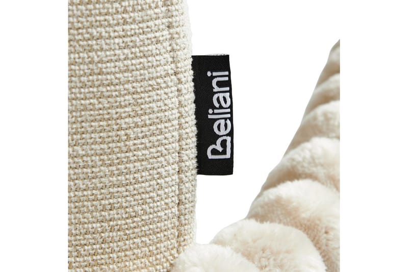 Sæt med 2 spisebordsstole Amity - Lys beige, sort - Møbler - Stole & lænestole - Spisebordsstole & køkkenstole