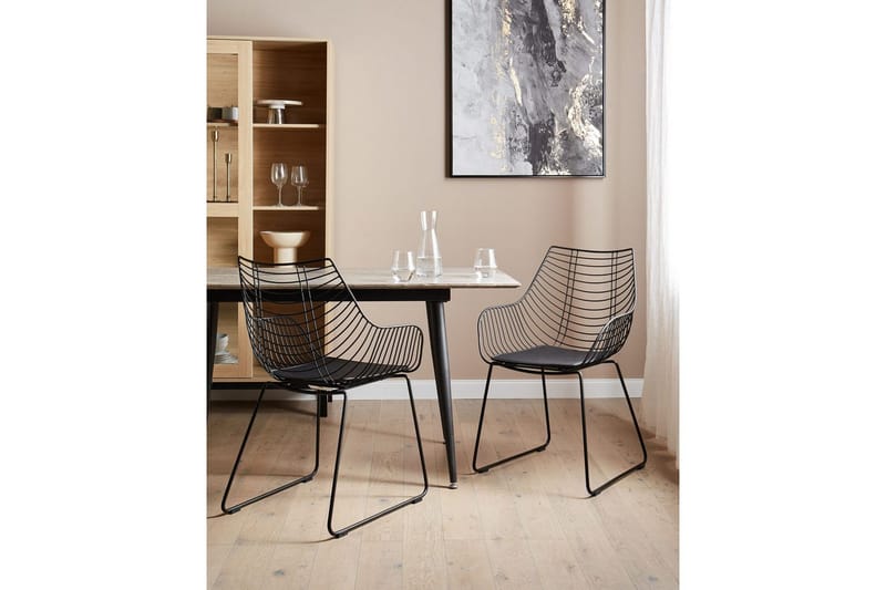 Sæt med 2 spisebordsstole Annapolis - Møbler - Stole & lænestole - Spisebordsstole & køkkenstole