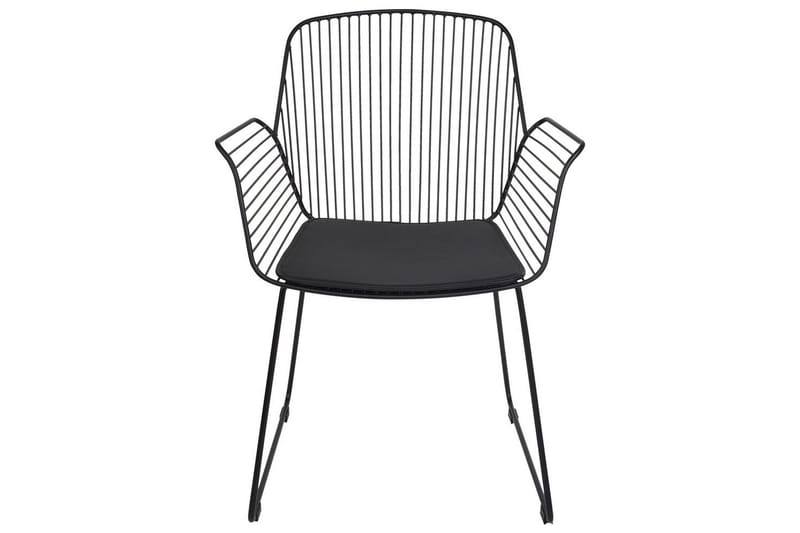 Sæt med 2 spisebordsstole Appleton - Sort - Møbler - Stole & lænestole - Spisebordsstole & køkkenstole