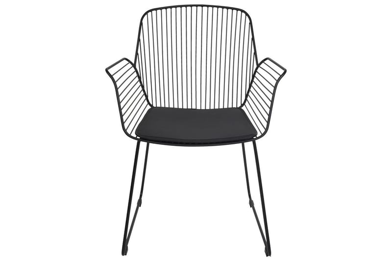 Sæt med 2 spisebordsstole Appleton - Sort - Møbler - Stole & lænestole - Spisebordsstole & køkkenstole