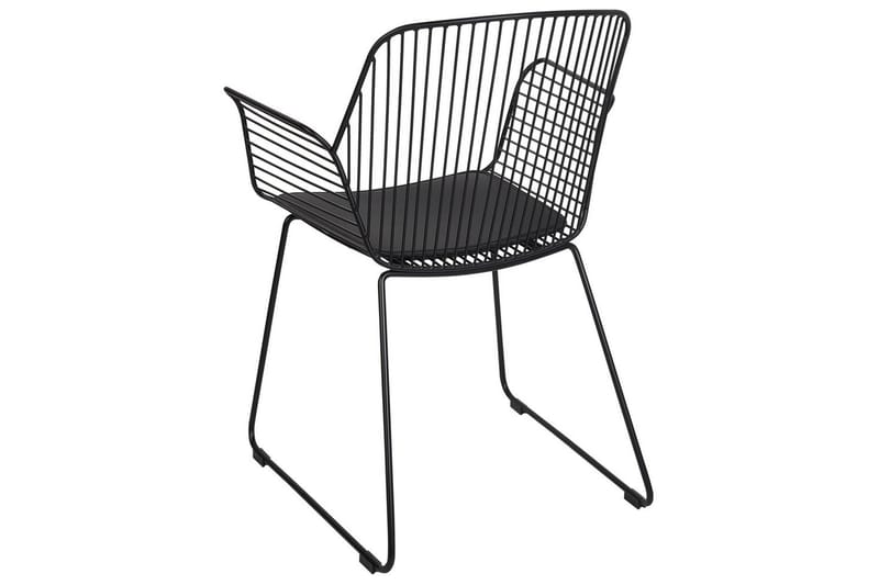 Sæt med 2 spisebordsstole Appleton - Sort - Møbler - Stole & lænestole - Spisebordsstole & køkkenstole