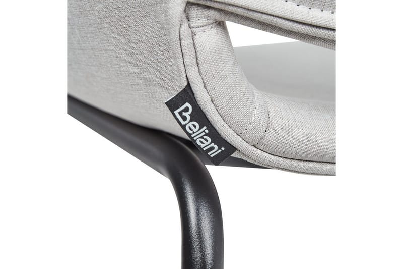 Sæt med 2 spisebordsstole Axtel - Grå, sort - Møbler - Stole & lænestole - Spisebordsstole & køkkenstole