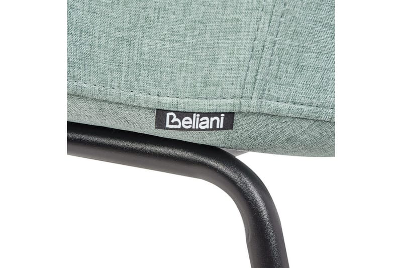 Sæt med 2 spisebordsstole Belfield - Mintgrøn, Sort - Møbler - Stole & lænestole - Spisebordsstole & køkkenstole