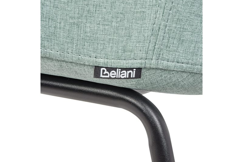 Sæt med 2 spisebordsstole Belfield - Mintgrøn, Sort - Møbler - Stole & lænestole - Spisebordsstole & køkkenstole