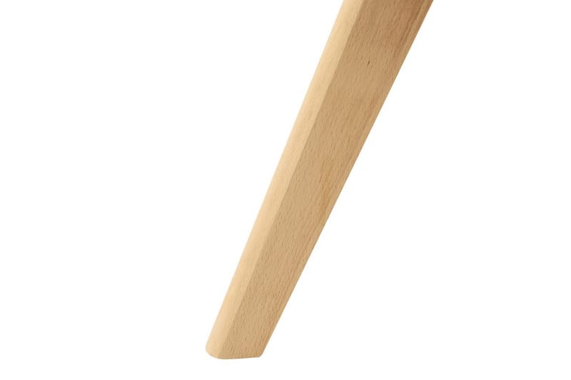 Sæt med 2 spisebordsstole Calgary - Hvid, lyst træ - Møbler - Stole & lænestole - Spisebordsstole & køkkenstole