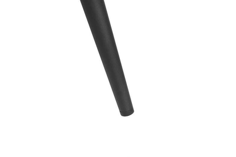 Sæt med 2 spisebordsstole Casmalia - Hvid, Sort - Møbler - Stole & lænestole - Spisebordsstole & køkkenstole